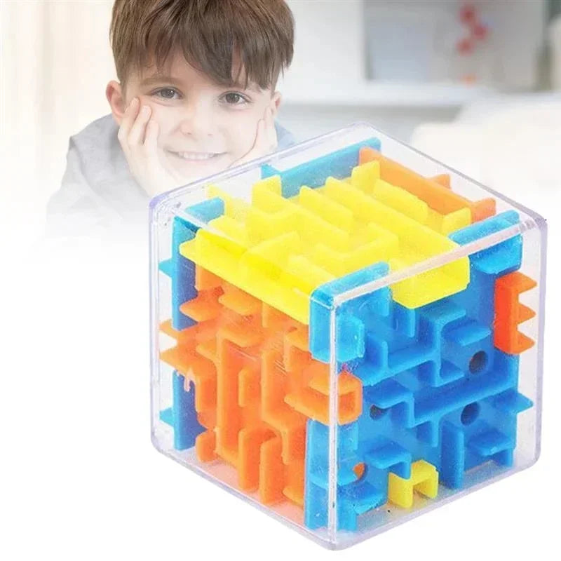 3D Doolhof Kubus – Magische Puzzel Uitdaging voor 12+ en Volwassenen