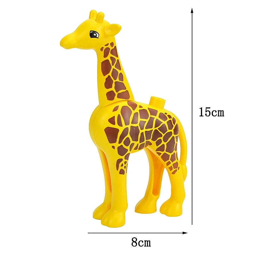 Dieren Bouwstenen Kind – 72x Grote Duplo Blokken Set (3+ Jaar)
