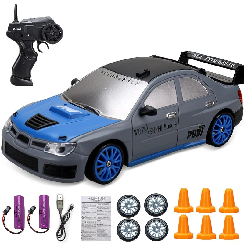 Mini RC Drift Auto – AE86 4WD Speelgoedracewagen met Afstandsbediening