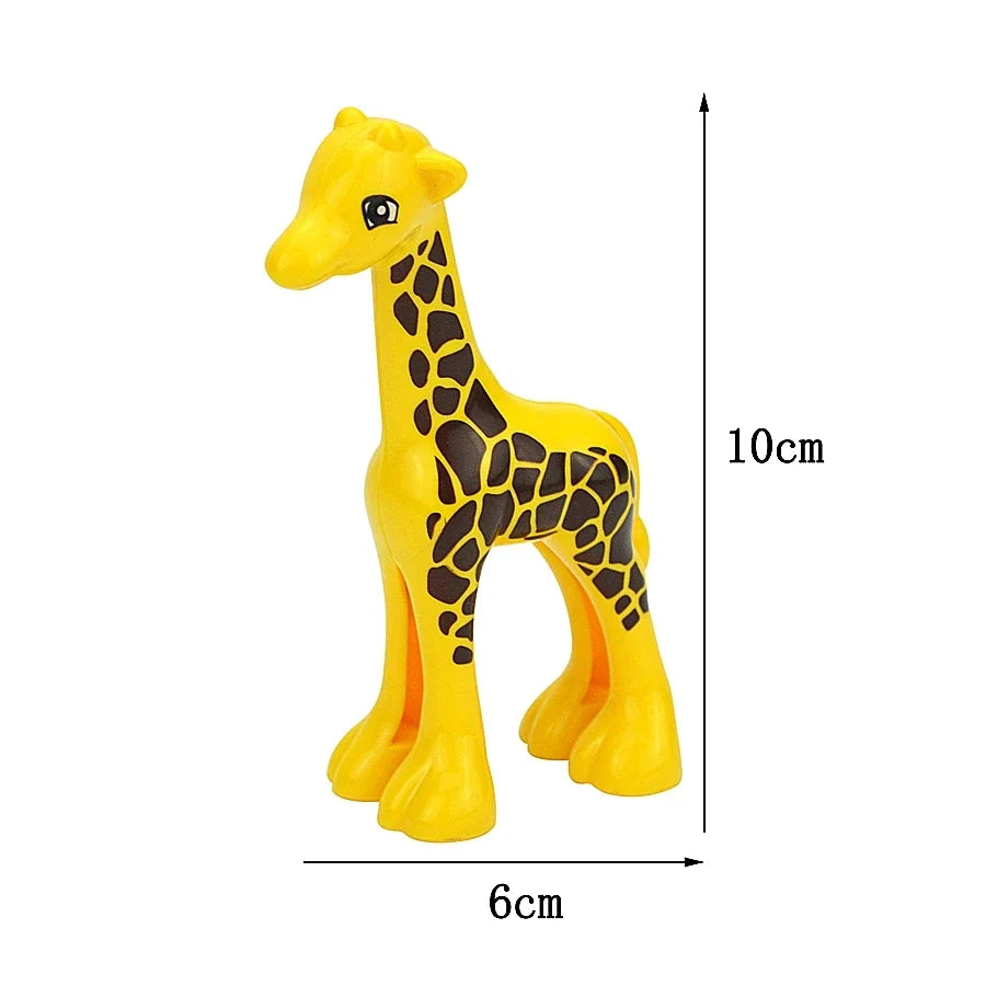Dieren Bouwstenen Kind – 72x Grote Duplo Blokken Set (3+ Jaar)