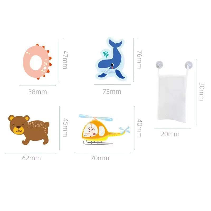 Schuimdier Badspeelgoed – Drijvende Dierenfiguren voor Baby & Peuter