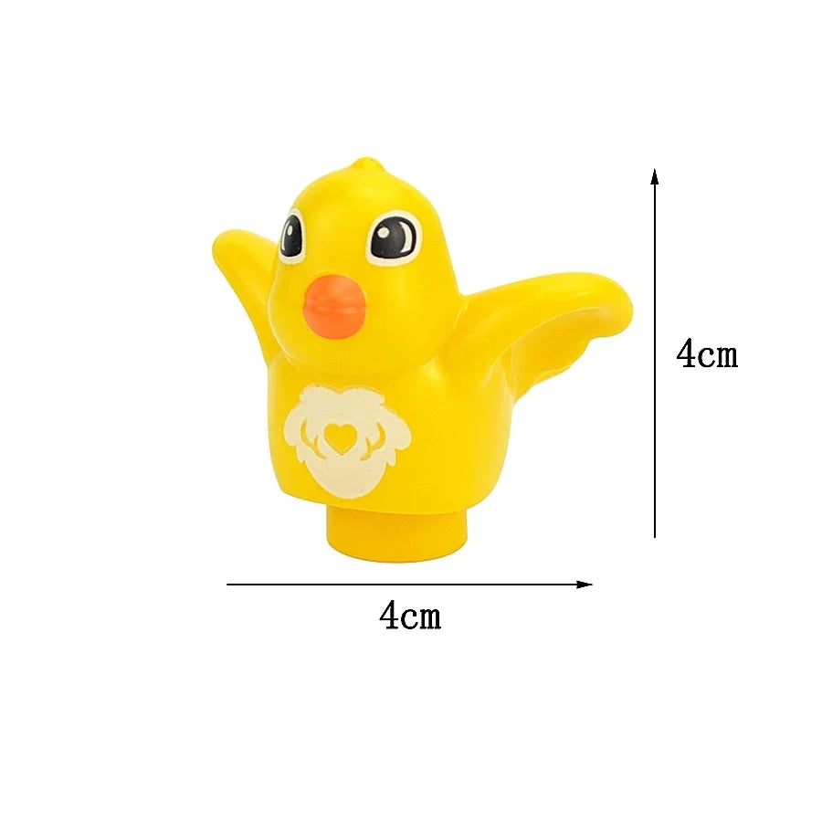 Dieren Bouwstenen Kind – 72x Grote Duplo Blokken Set (3+ Jaar)