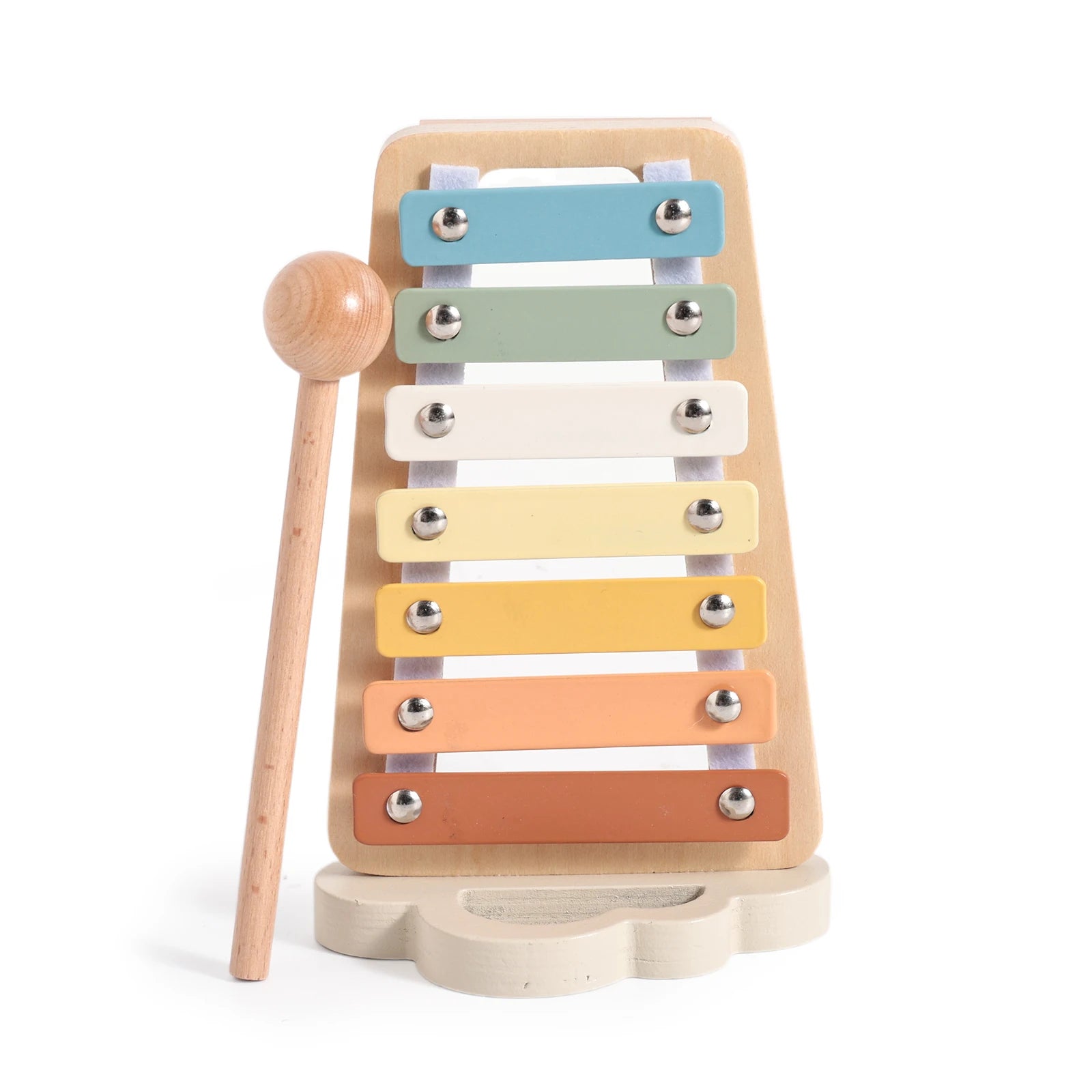 Montessori Muziekinstrumenten Baby – Houten Speelgoed 0-12 Maanden