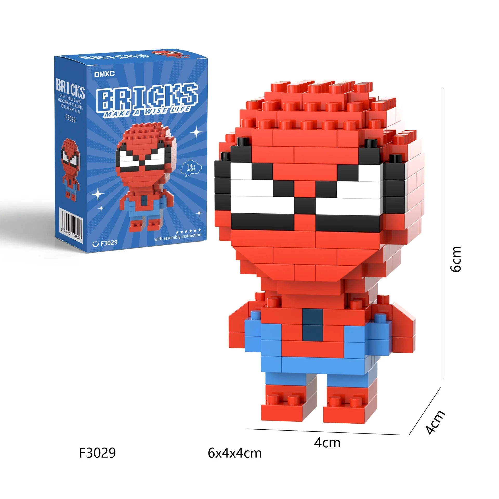 Marvel Micro Bouwstenen – Deadpool & Spider-Man (14+ jaar)