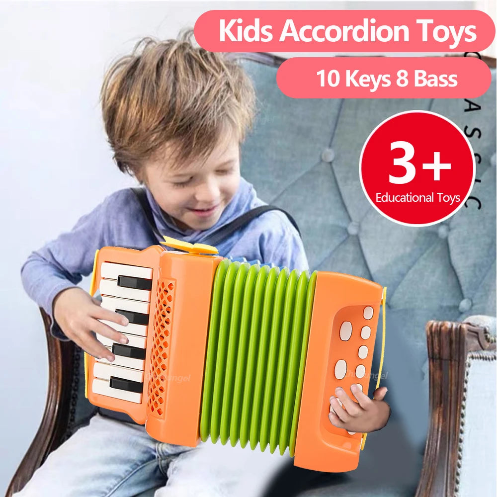 Accordeon voor Kinderen – Muziekinstrument Speelgoed (3-6 jaar)