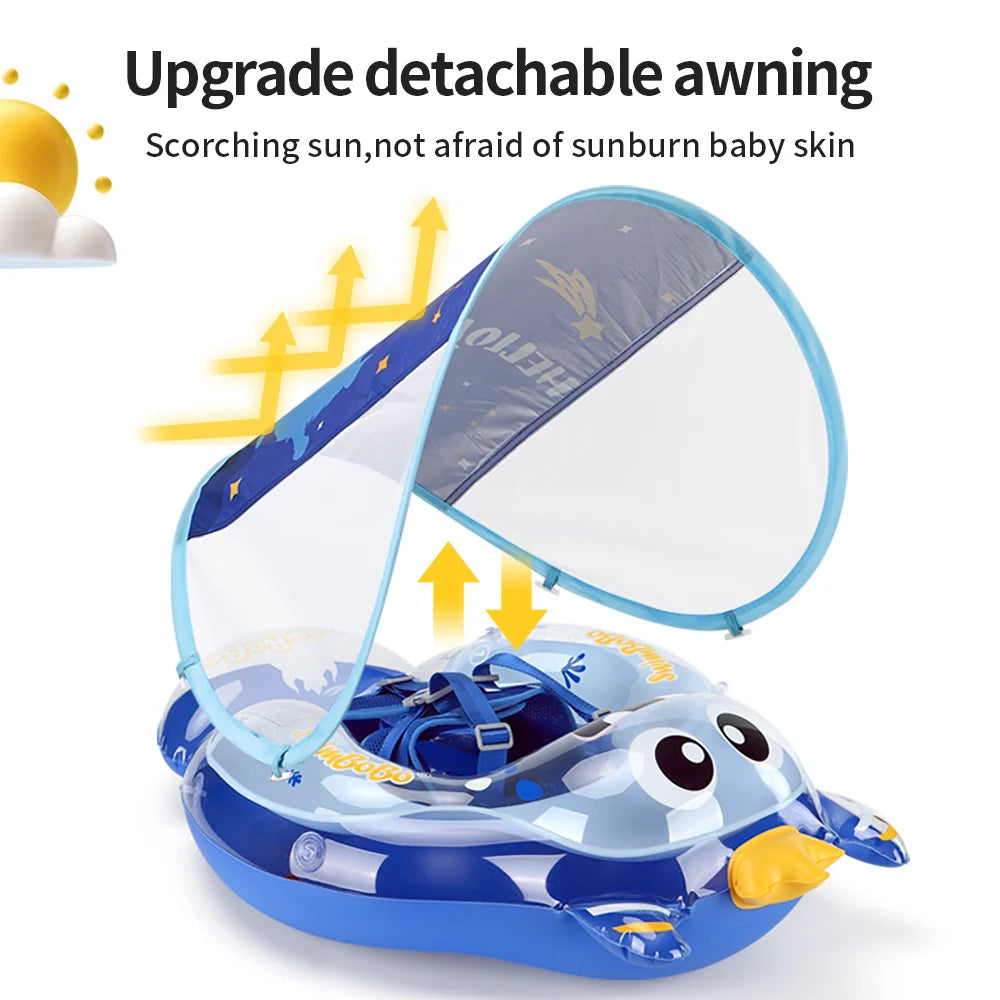 Swimbobo Baby Float – Opblaasbare Zwemring voor Peuters & Baby's