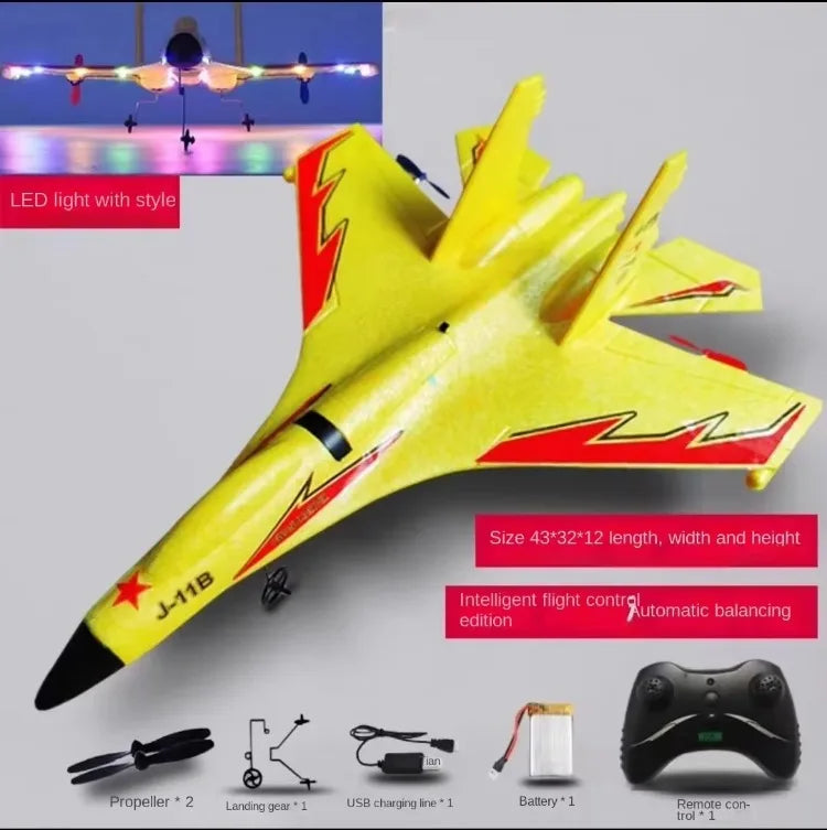 Mini RC Straaljager Su57 MiG29 – Voor Water & Land (2-kanaals)
