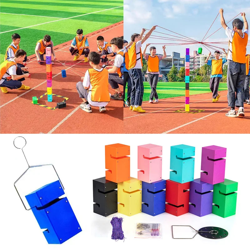Team Samenwerking Torenbouw Spel – Groepsspel voor Kinderen & Teams