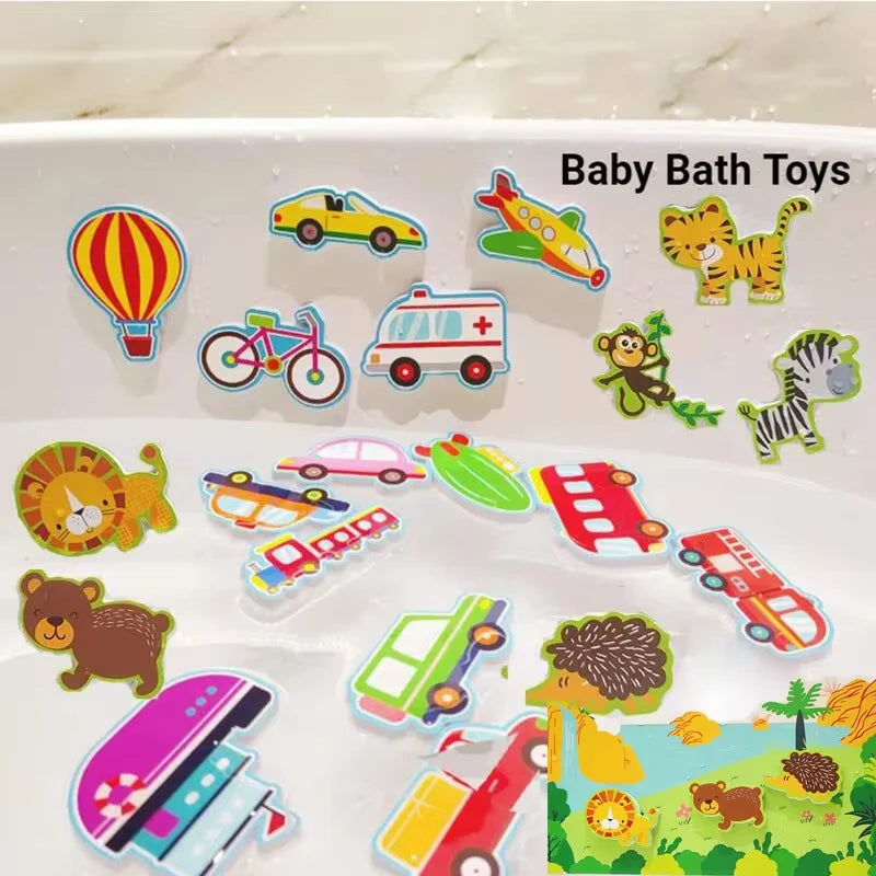 Schuimdier Badspeelgoed – Drijvende Dierenfiguren voor Baby & Peuter
