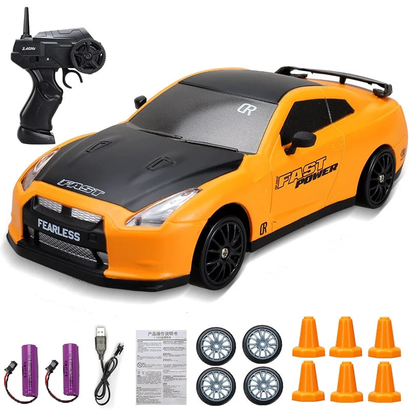 Mini RC Drift Auto – AE86 4WD Speelgoedracewagen met Afstandsbediening