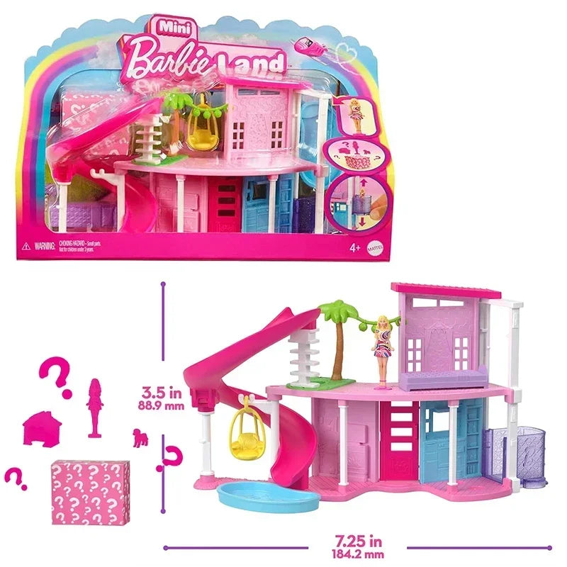 Mini BarbieLand Poppenhuisset – Meubels voor Barbie 1/6 Schaal