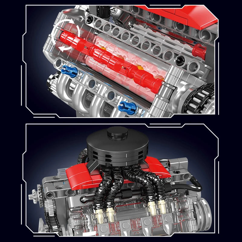 Mal King 10171 Technische Motor – Gemotoriseerd LEGO Speelgoed
