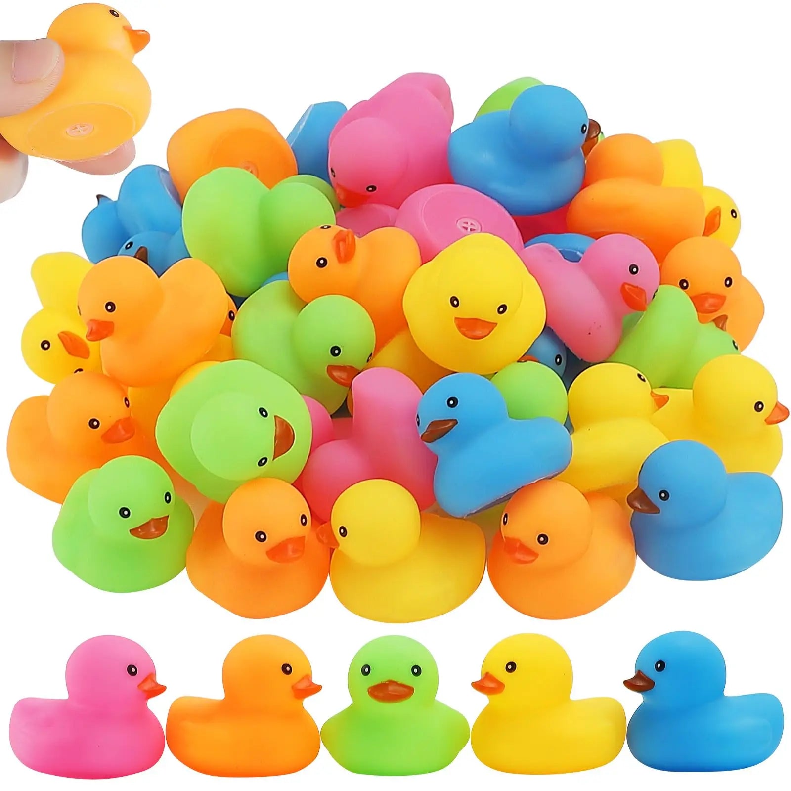 50/100/150 Stuks Mini Badeend Veelkleurige Badeenden