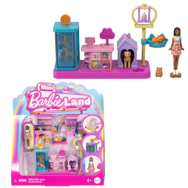 Mini BarbieLand Kapsalon – Poppenhuis Accessoire voor 30 cm Barbie