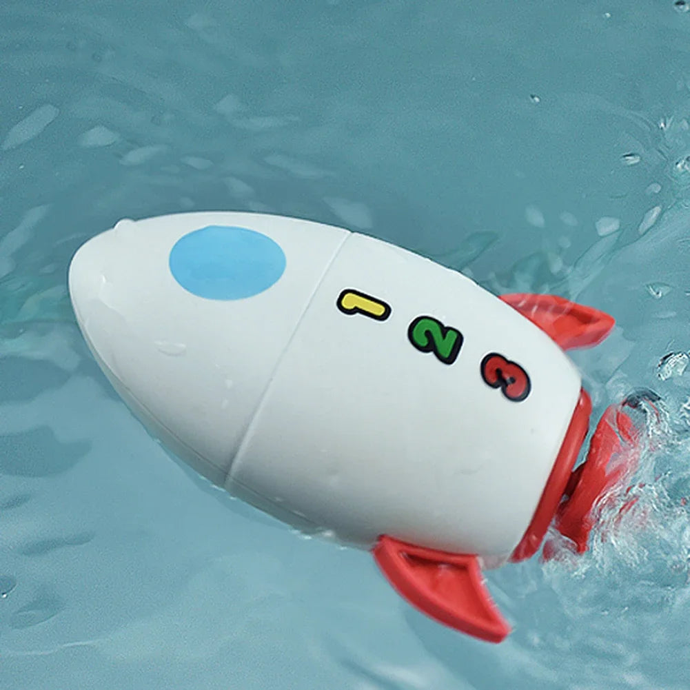 Clockwork Water Rocket – Interactief Badspeelgoed 3-6 Jaar