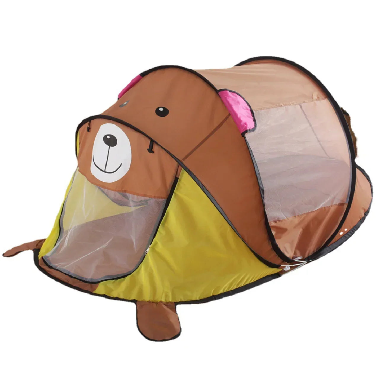 Opvouwbare Kindertent Tijger – Cartoon Speeltent Binnen & Buiten 0–12 Jaar