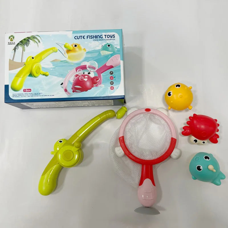 Magnetisch Visspel met LED – Lichtgevende Vissen & Hengel voor Kinderen