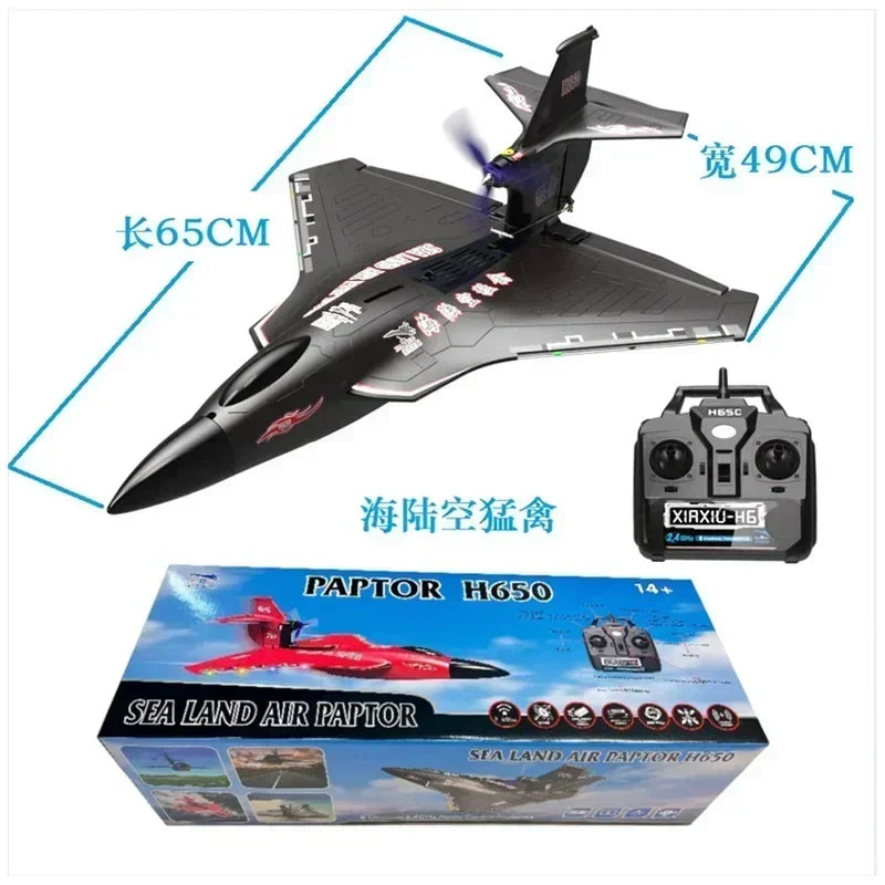 RC Vliegtuig H650 Raptor – Waterdicht & 6-Kanaals Avontuur Vliegtuig