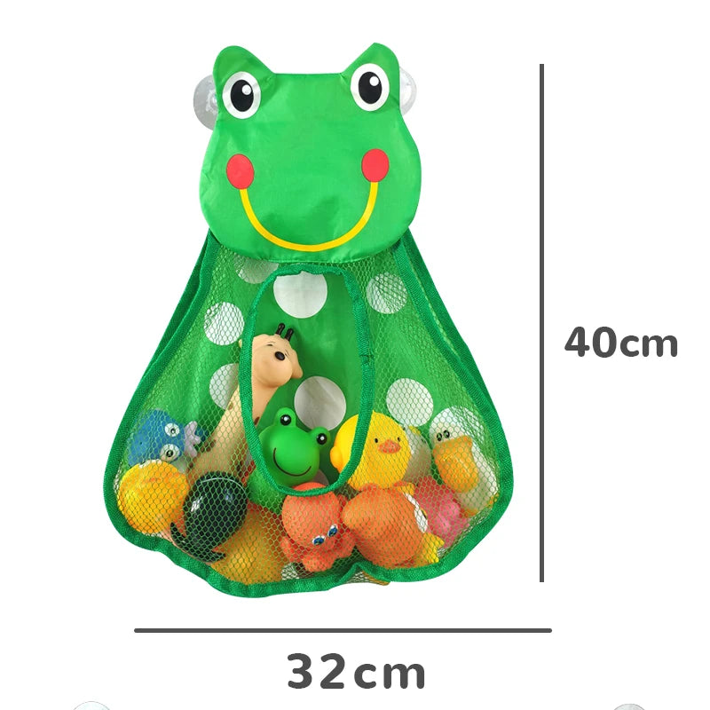 Eend & Kikker Badspeelgoed met Mesh Opbergzak – Eco & Leuk!