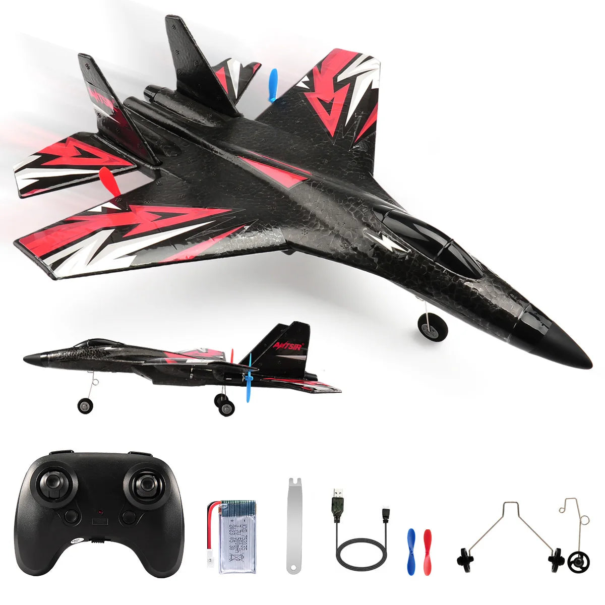 F22 RC Vliegtuig – Lichtgewicht Schuim Raptor met Afstandsbediening