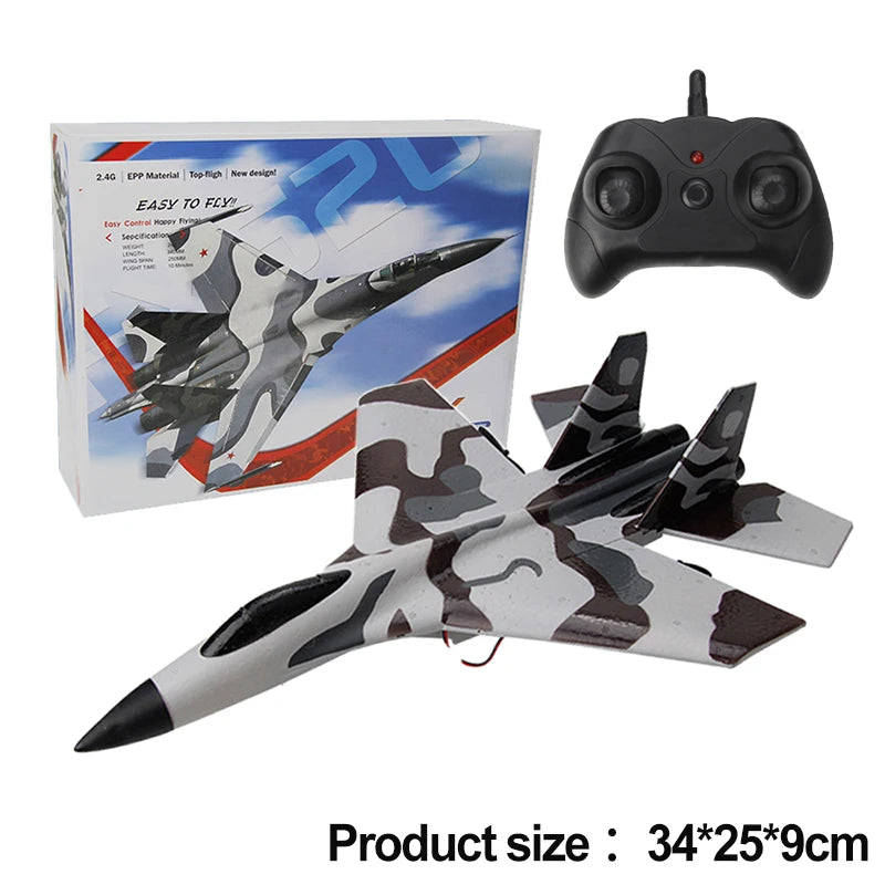 SU-35 RC Vliegtuig 2.4G – Bestuurbaar Schuimvliegtuig voor Kinderen