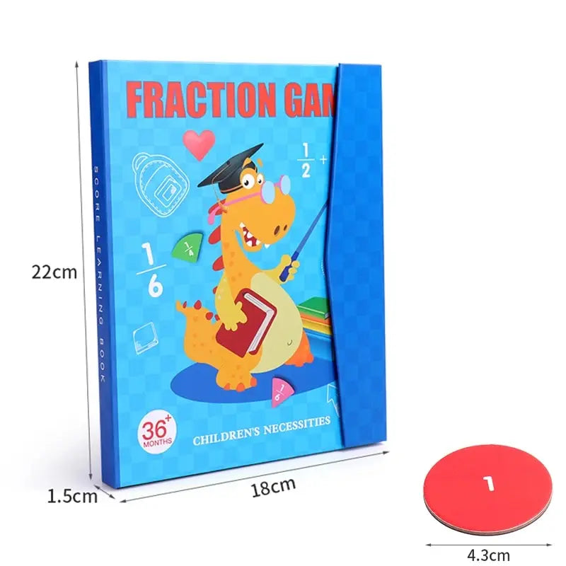 Magnetische Fractiepuzzel – Montessori Wiskundespel (3-12 jaar)