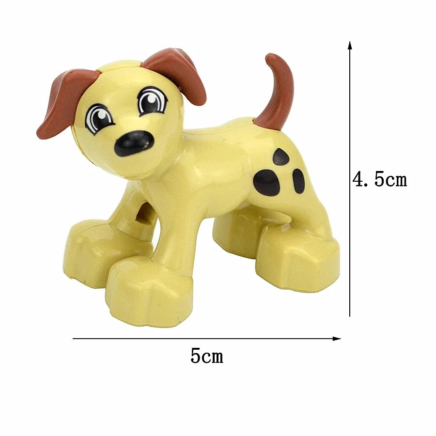Dieren Bouwstenen Kind – 72x Grote Duplo Blokken Set (3+ Jaar)