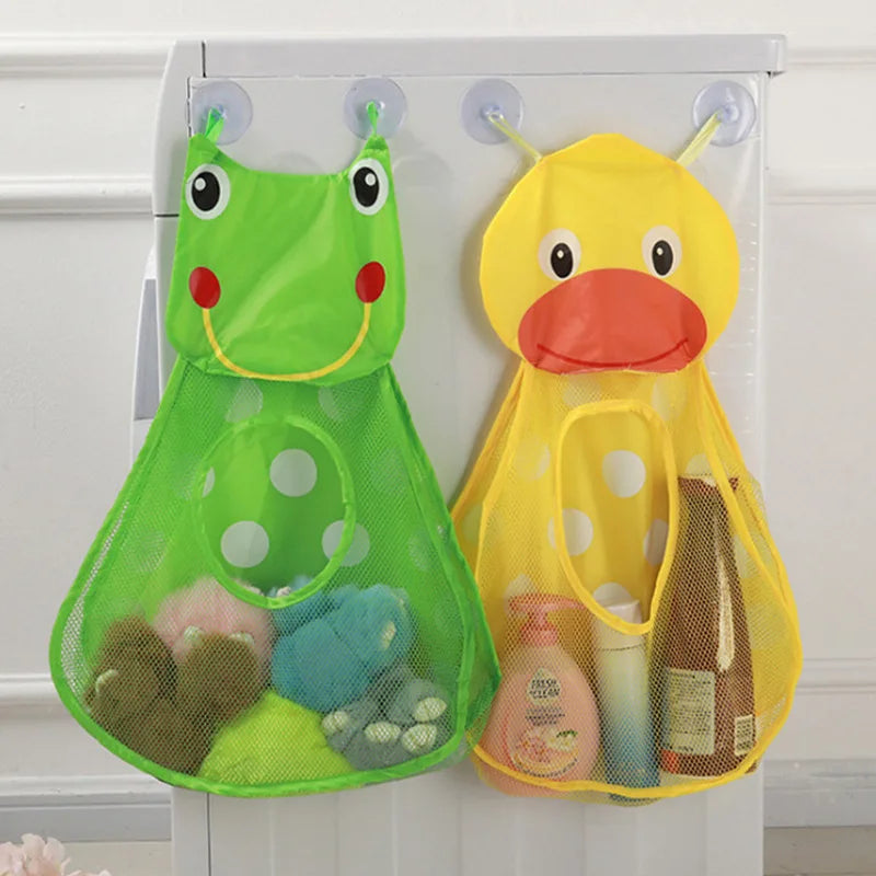 Eend & Kikker Badspeelgoed met Mesh Opbergzak – Eco & Leuk!