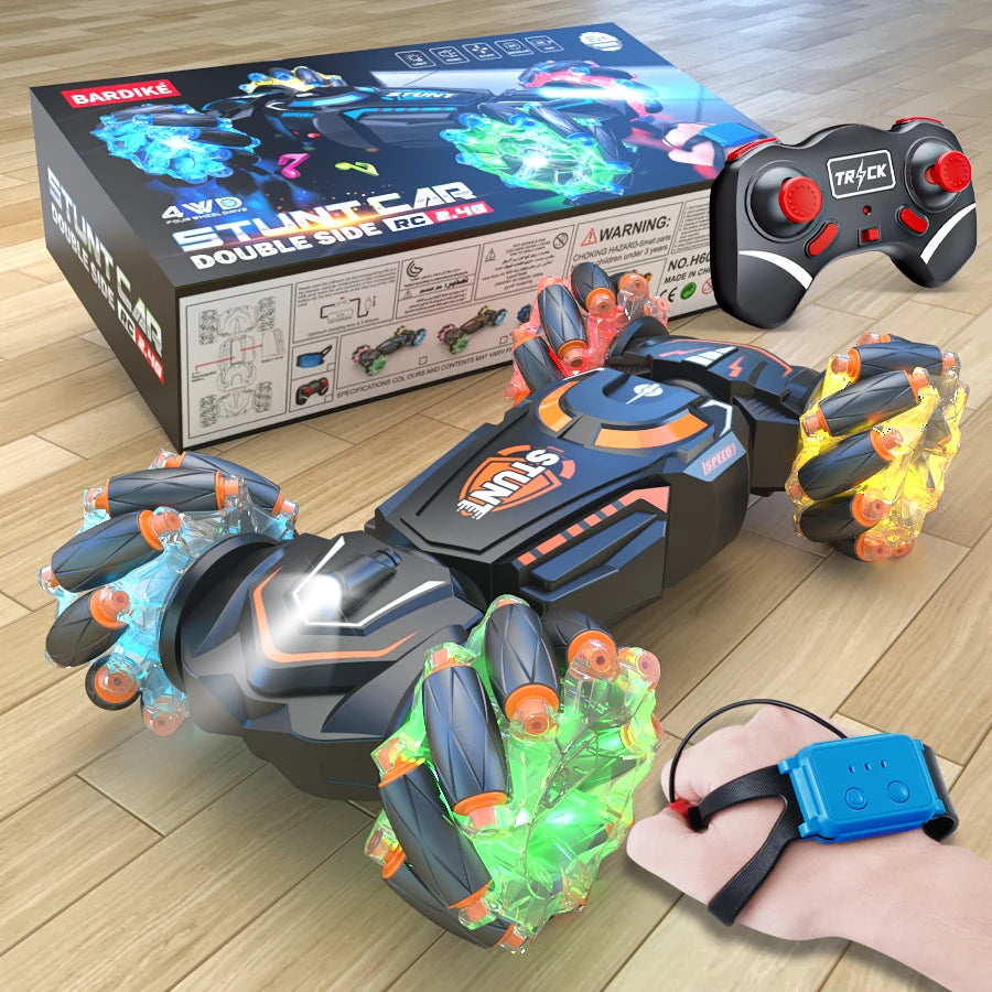 4WD RC Stuntauto H6020 – Rotatie, Drift & Licht voor Kinderen