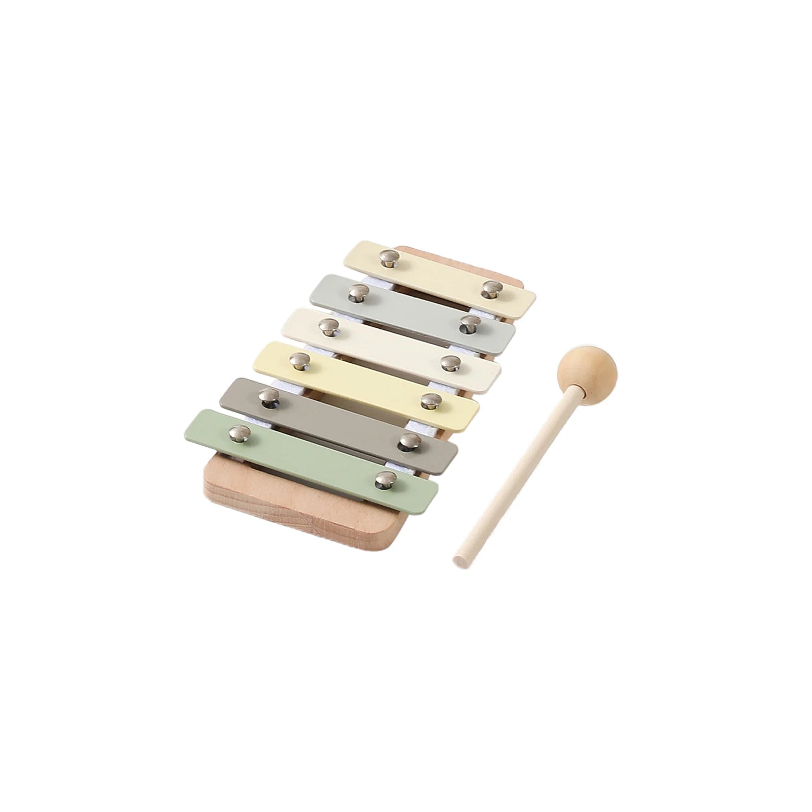 Montessori Muziekinstrumenten Baby – Houten Speelgoed 0-12 Maanden