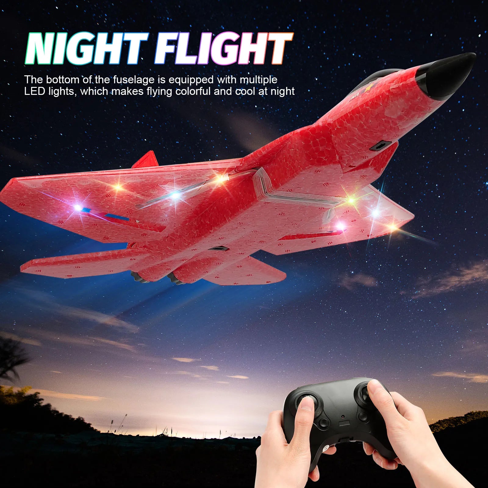 F22 RC Vliegtuig – Lichtgewicht Schuim Raptor met Afstandsbediening