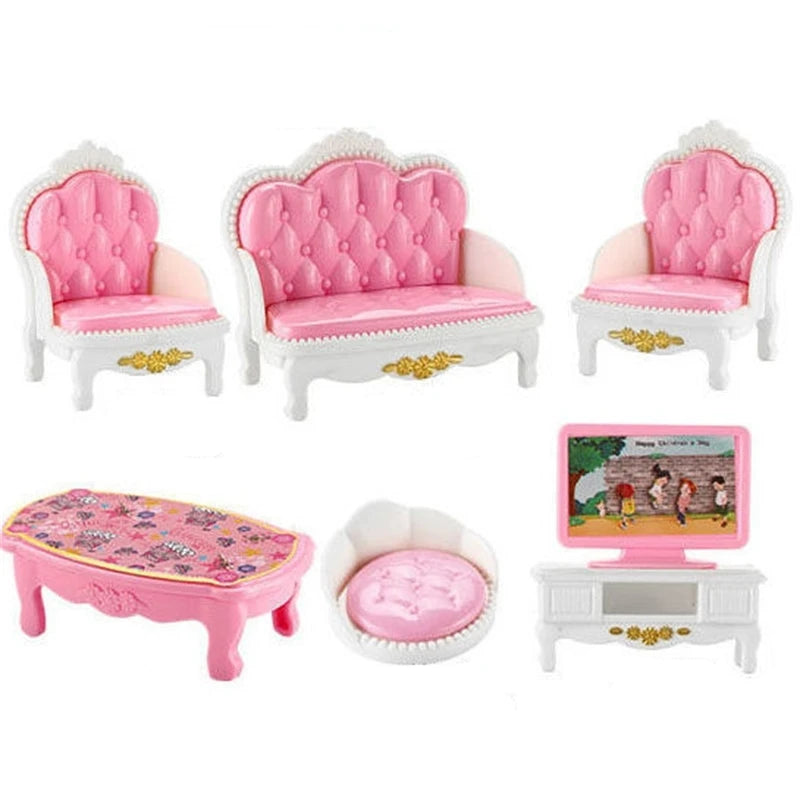 1:12 Miniatuur Meubelset voor Poppenhuis – Slaapkamer Accessoires