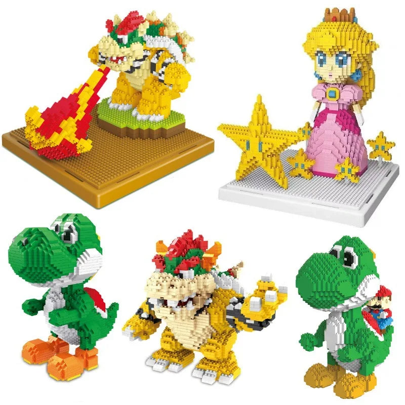 Super Mario Micro Bouwstenen – Prinses Peach Set (14+ Jaar)