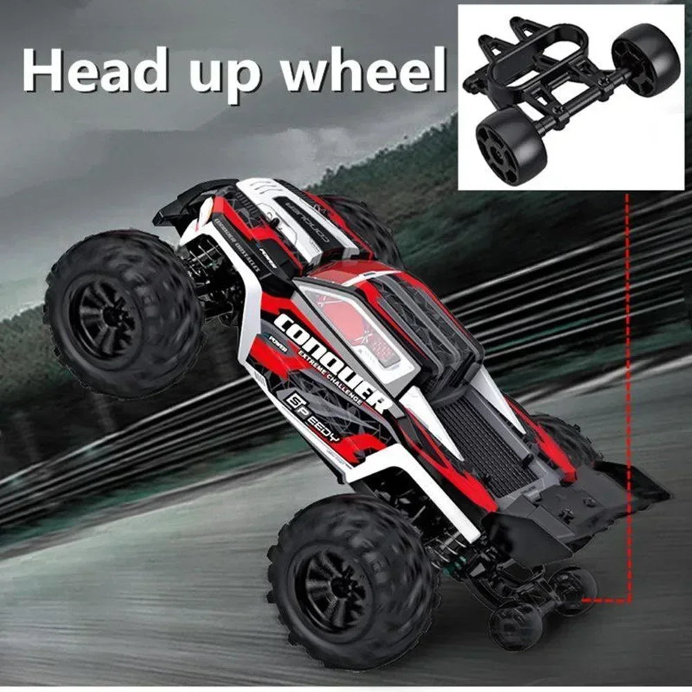 S140 RC Monstertruck โ 50 km/u 4WD Raceauto 1:16 voor Kinderen