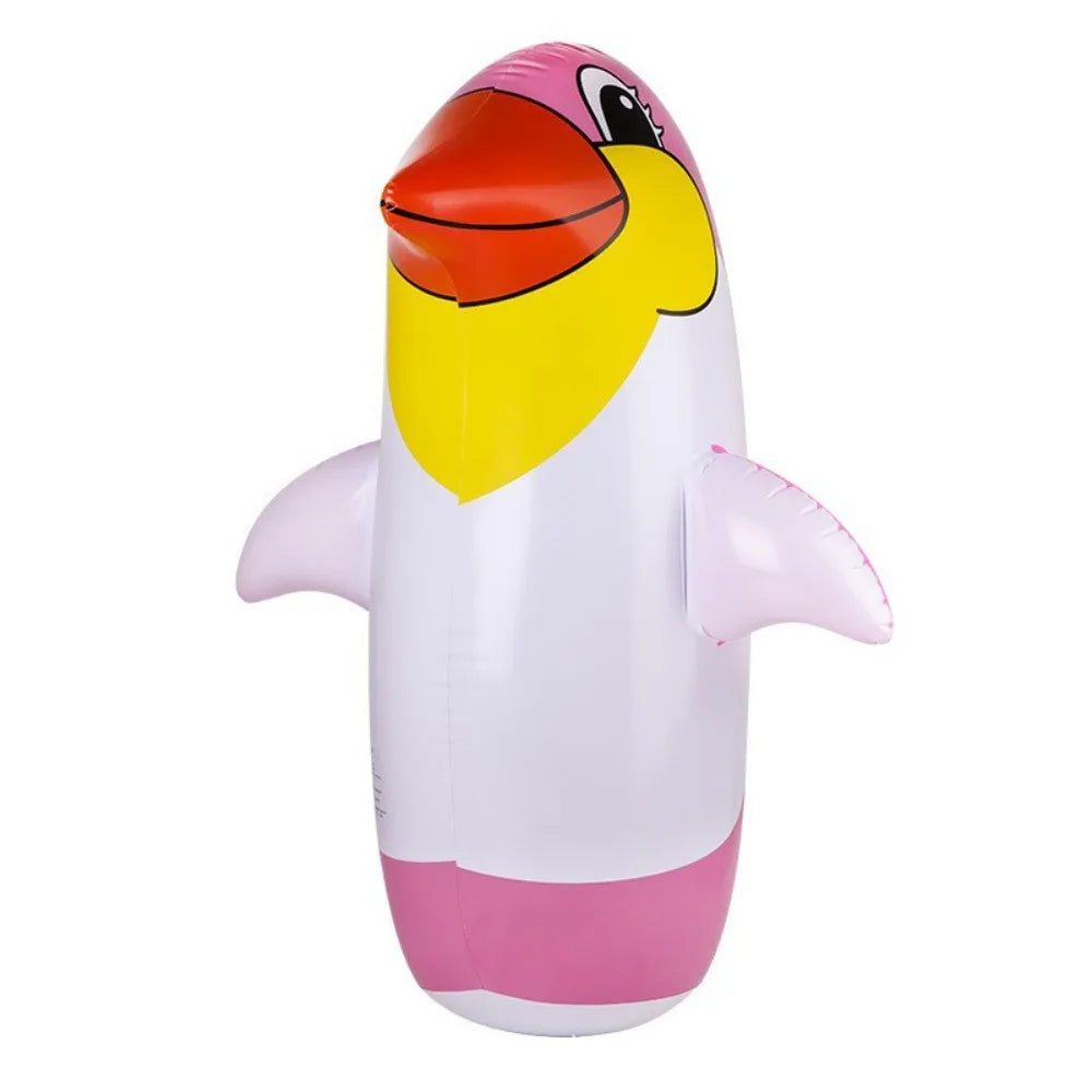 Opblaasbare Pinguïn Bokszak – Veerkrachtig Speelgoed voor Kinderen