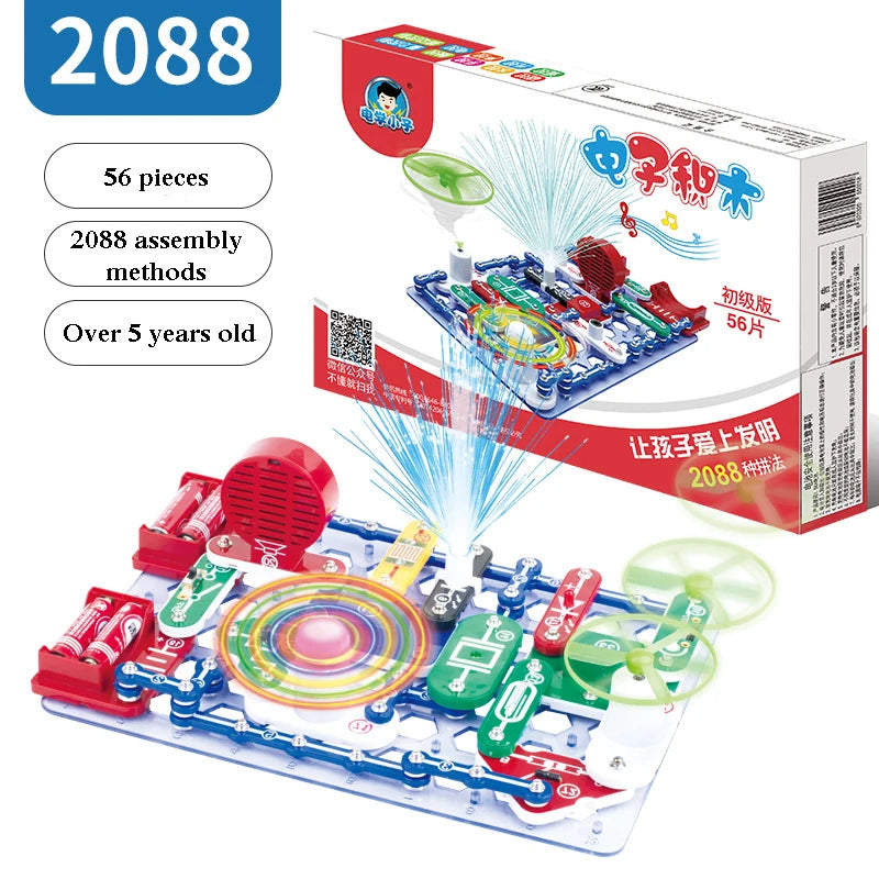 ANU Elektronische Circuit Bouwset – Educatief STEM Speelgoed (14+)