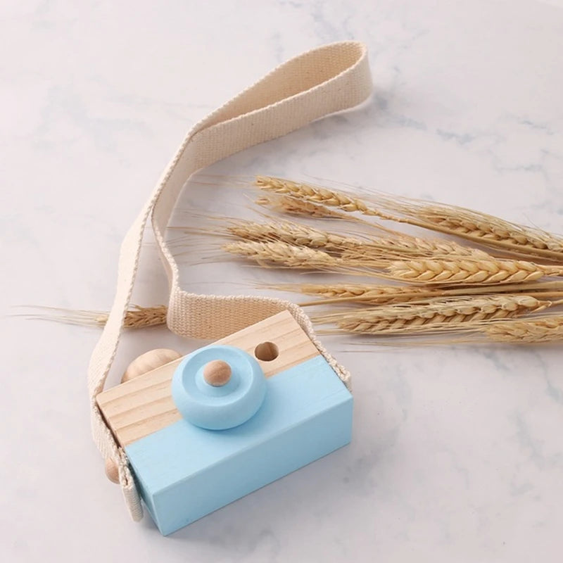 Houten Babycamera Speelgoed – Montessori Fantasiespel vanaf 3 Jaar