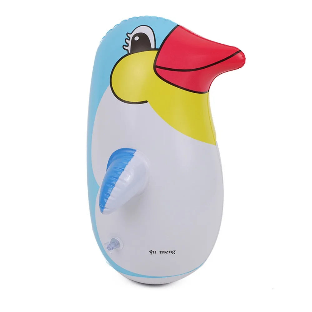 Opblaasbare Pinguïn Bokszak – Veerkrachtig Speelgoed voor Kinderen