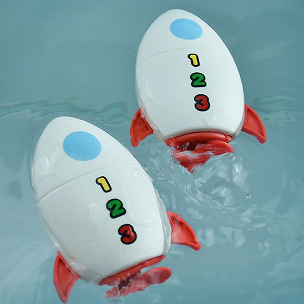 Clockwork Water Rocket – Interactief Badspeelgoed 3-6 Jaar