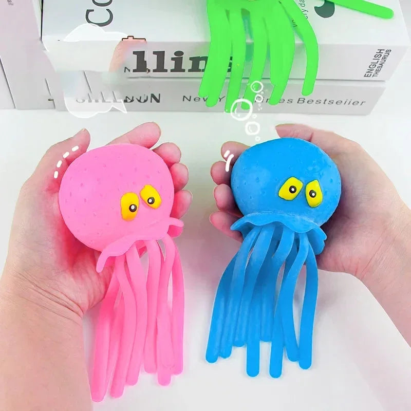 Octopus Spons Speelgoed – Babybadje Waterpret voor Kinderen 3-6