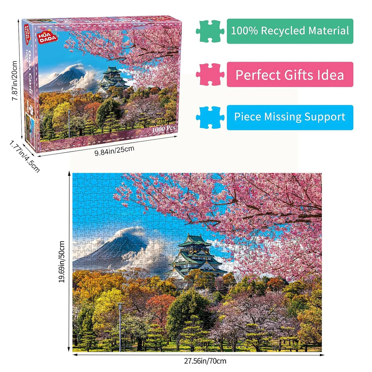 1000 Stukjes Puzzel – Kersenbloesems Lente | Voor Volwassenen