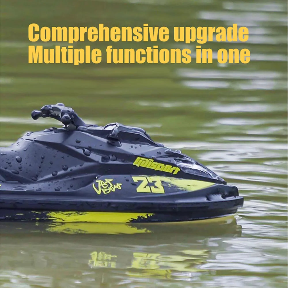 Speedboot met Jetspray & LED – 25 km/u RC Boot voor Kinderen