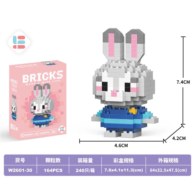 Disney Micro Bouwset – Magische Gebouwen & Figuren (3+ jaar)