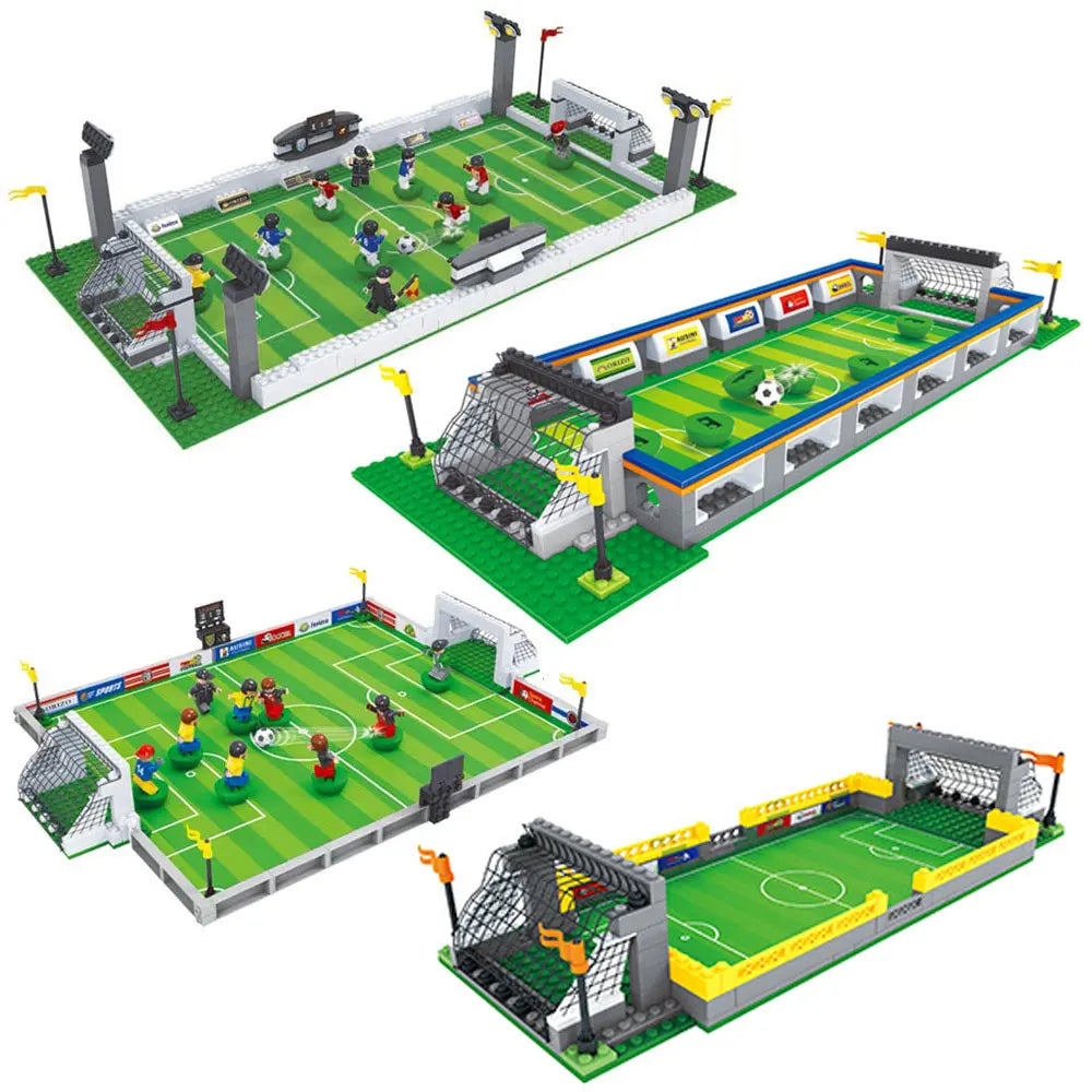 Tafelvoetbal Bouwset – Voetbalstadion & Wereldteam (14+ jaar)