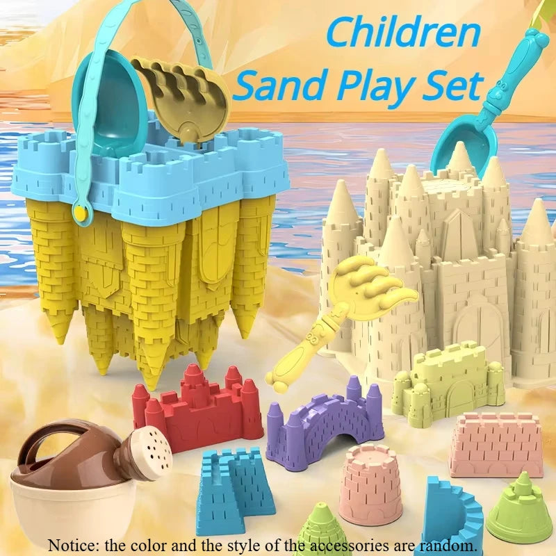 Strand Emmer Zandkastelen Set – Zandspeelgoed voor Kinderen 1+