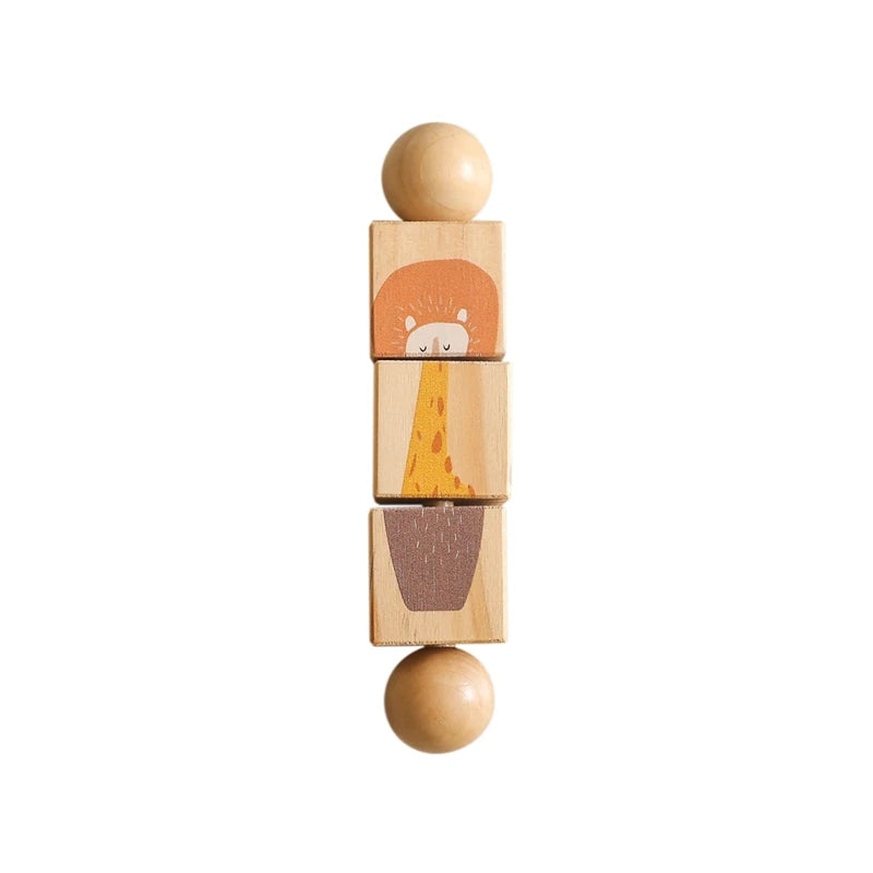Houten Montessori Raket Speelgoed โ Educatief & Creatief โ 4+