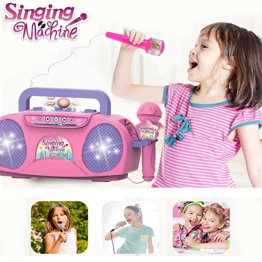 Kinder Karaoke Microfoon – Zing & Speel Muziekspeelgoed (3-6 jaar)