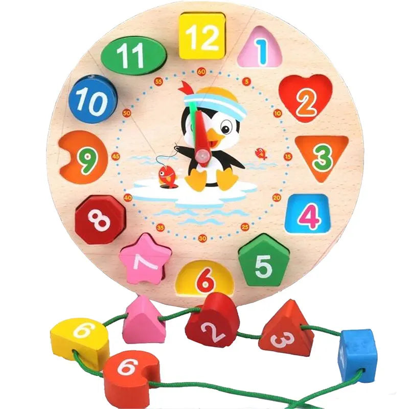 Houten Montessori Puzzel – Letters & Cijfers voor Kind (3-6 jaar)