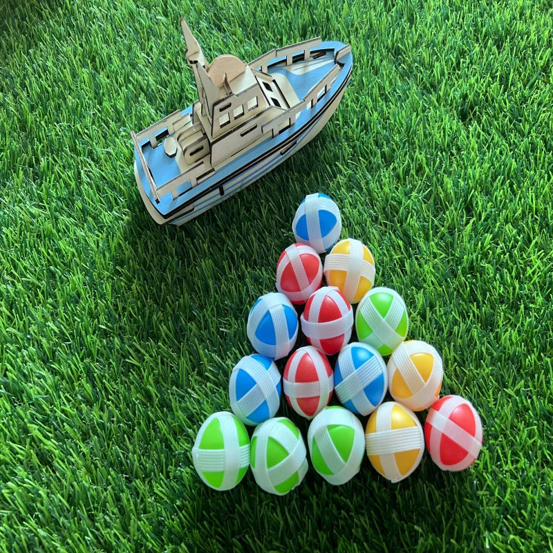 100 Plakkerige Ballen voor Kinderen – Actief Buitenspeelgoed Set