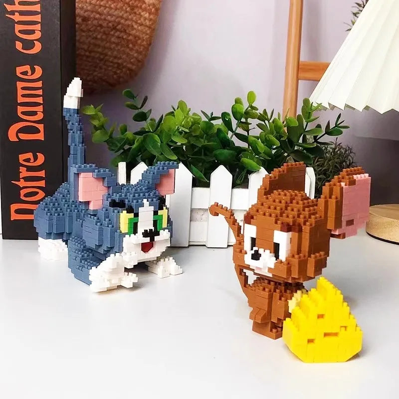 Tom & Jerry Micro Bouwstenen – Bouwset met Kaas (18+ jaar)